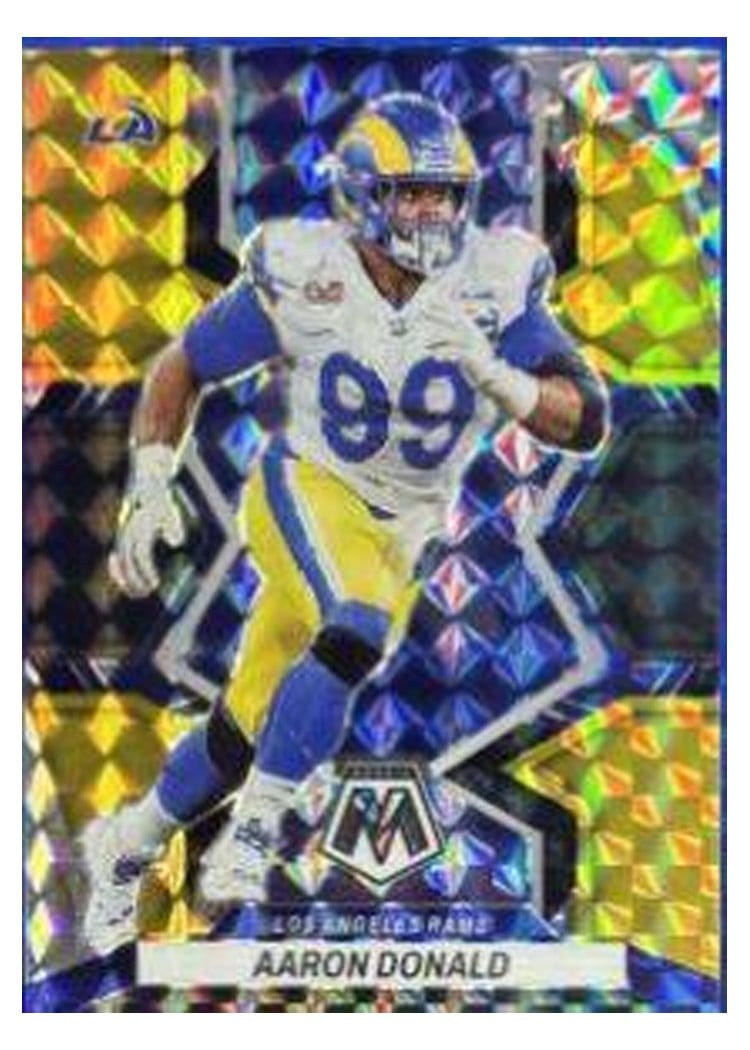 2022 Panini Mosaic Base Set Aaron Donald #112 card