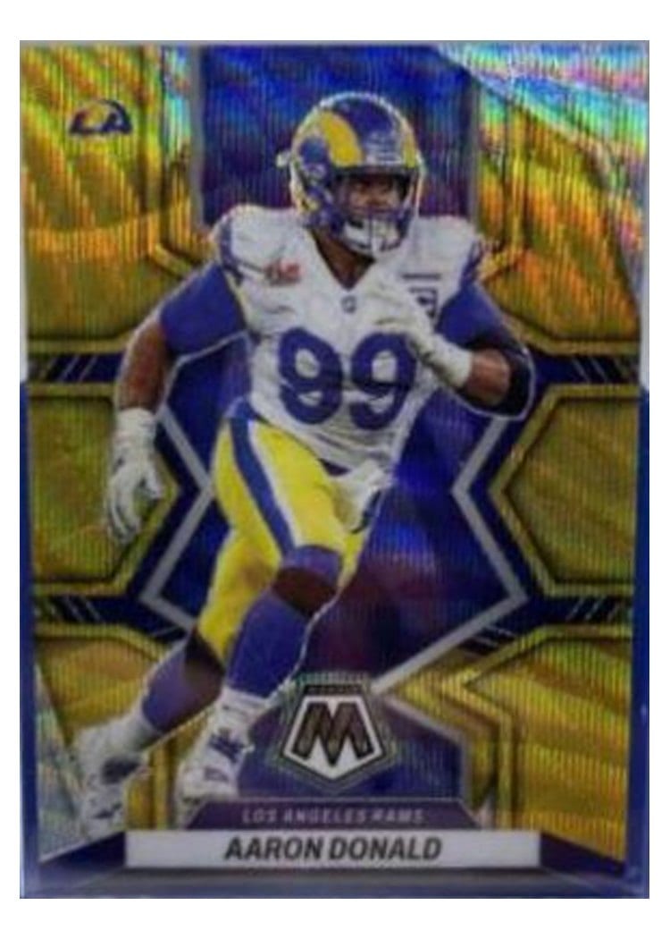 2022 Panini Mosaic Base Set Aaron Donald #112 card
