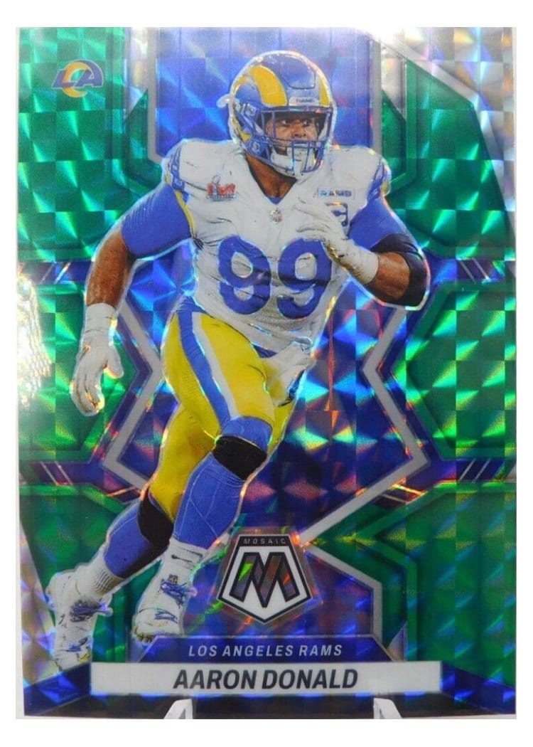 2022 Panini Mosaic Base Set Aaron Donald #112 card