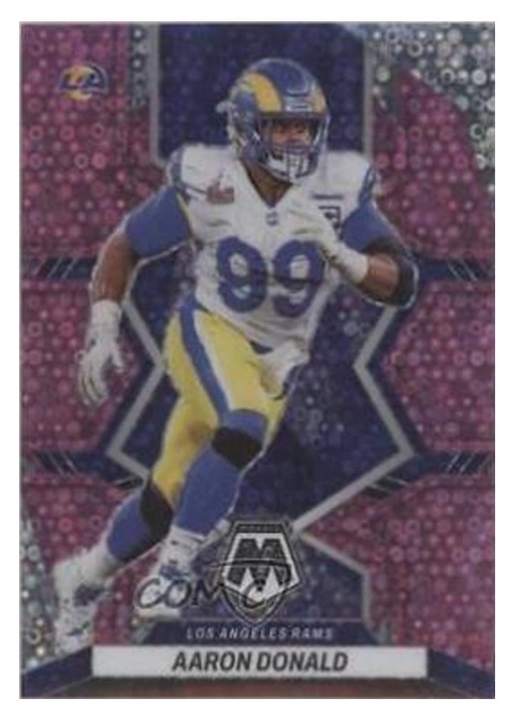 2022 Panini Mosaic Base Set Aaron Donald #112 card