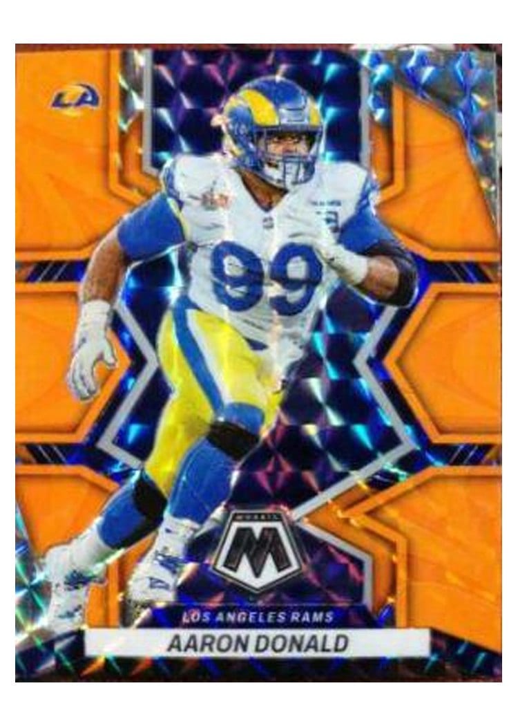 2022 Panini Mosaic Base Set Aaron Donald #112 card