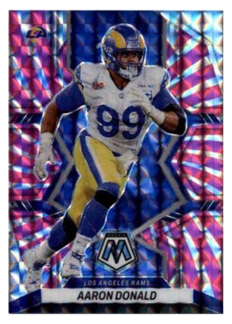 2022 Panini Mosaic Base Set Aaron Donald #112 card