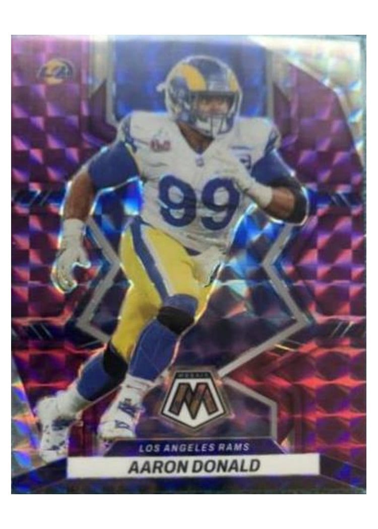 2022 Panini Mosaic Base Set Aaron Donald #112 card