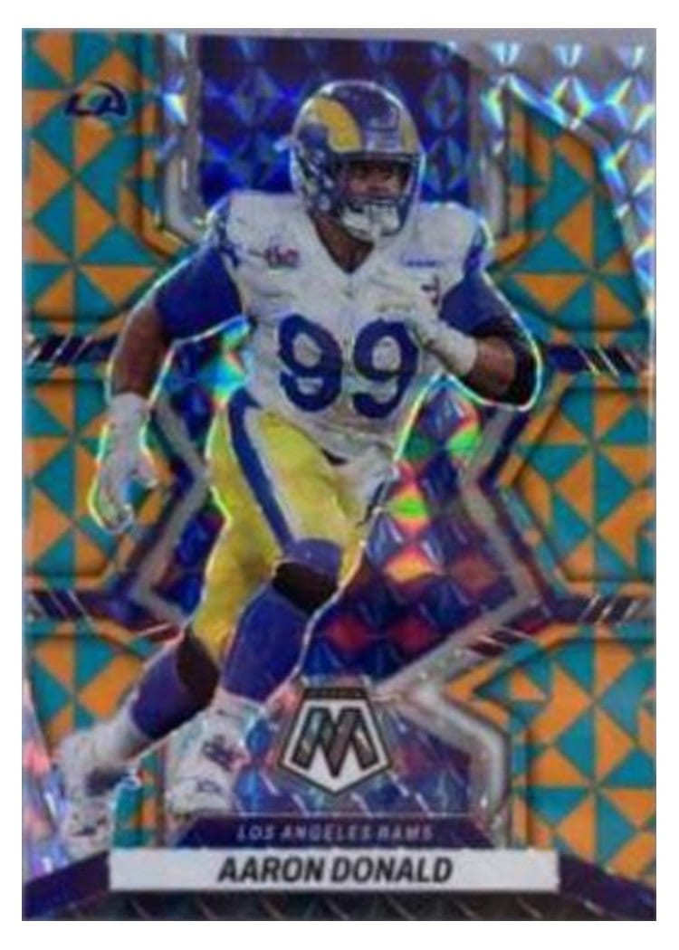 2022 Panini Mosaic Base Set Aaron Donald #112 card
