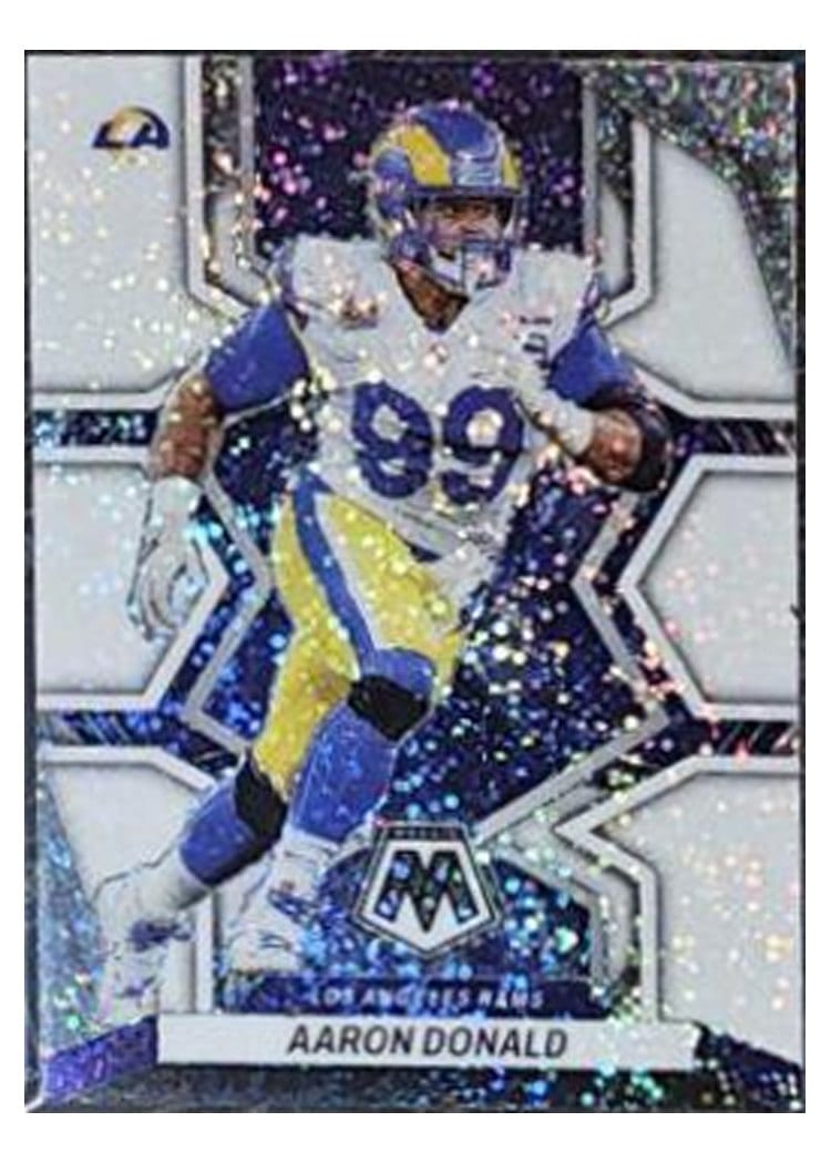 2022 Panini Mosaic Base Set Aaron Donald #112 card
