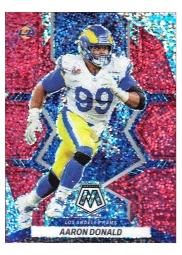 2022 Panini Mosaic Base Set Aaron Donald #112 card