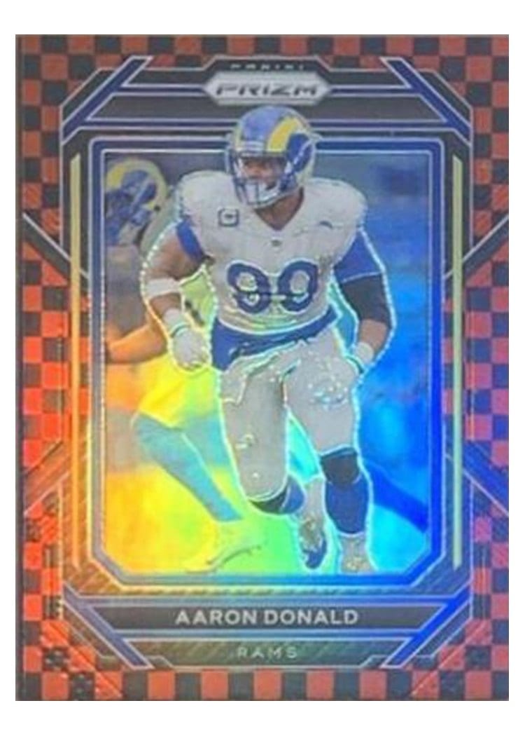 2022 Panini Prizm Base Set Aaron Donald #164 card