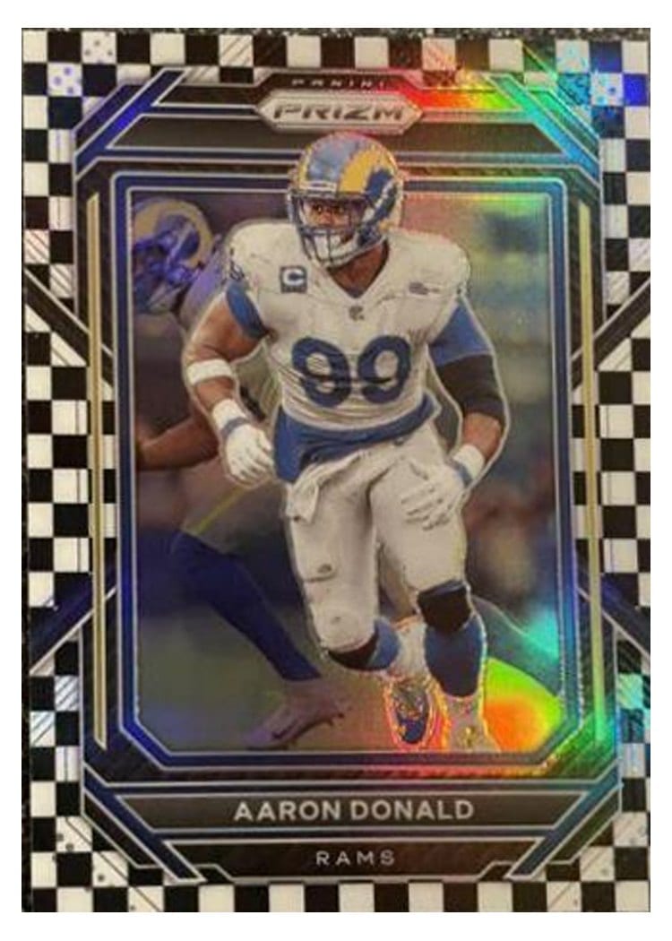 2022 Panini Prizm Base Set Aaron Donald #164 card