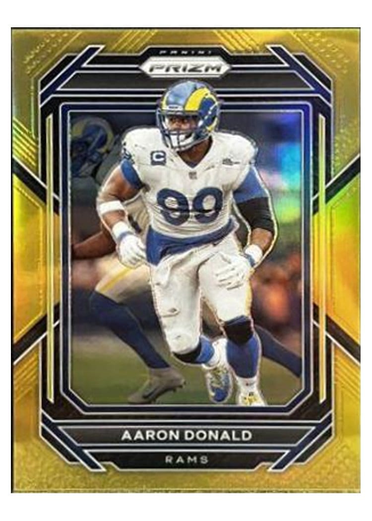 2022 Panini Prizm Base Set Aaron Donald #164 card