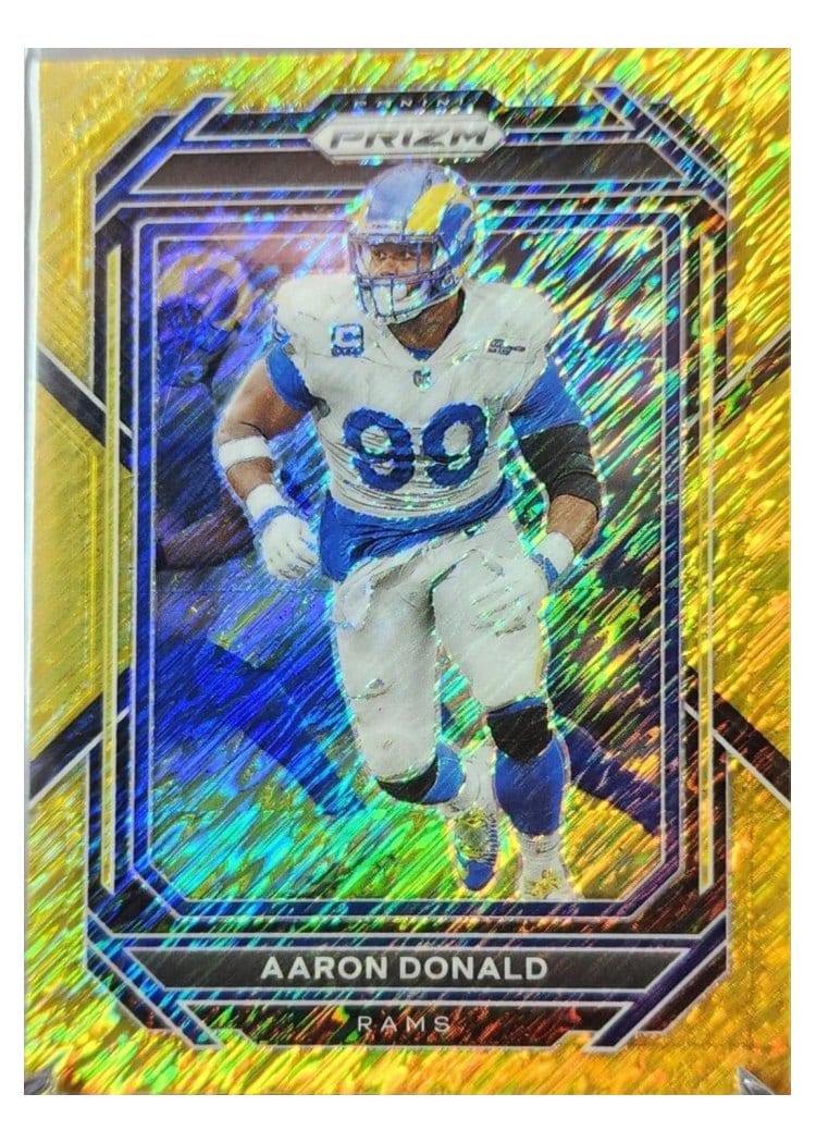 2022 Panini Prizm Base Set Aaron Donald #164 card