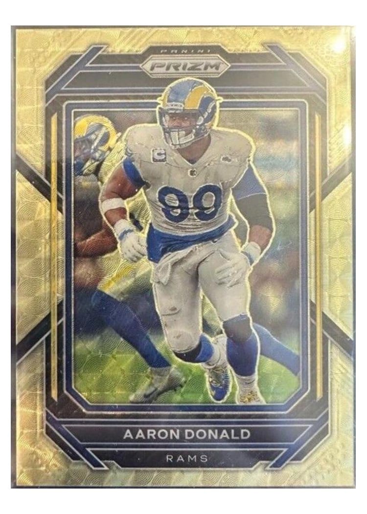 2022 Panini Prizm Base Set Aaron Donald #164 card