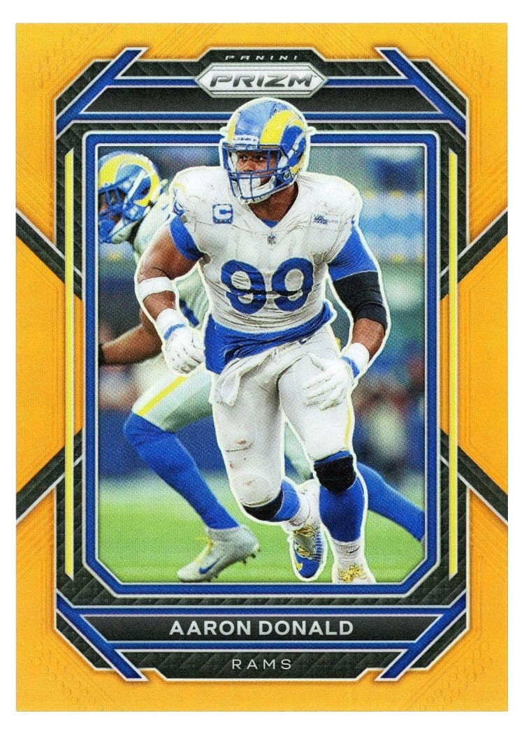 2022 Panini Prizm Base Set Aaron Donald #164 card