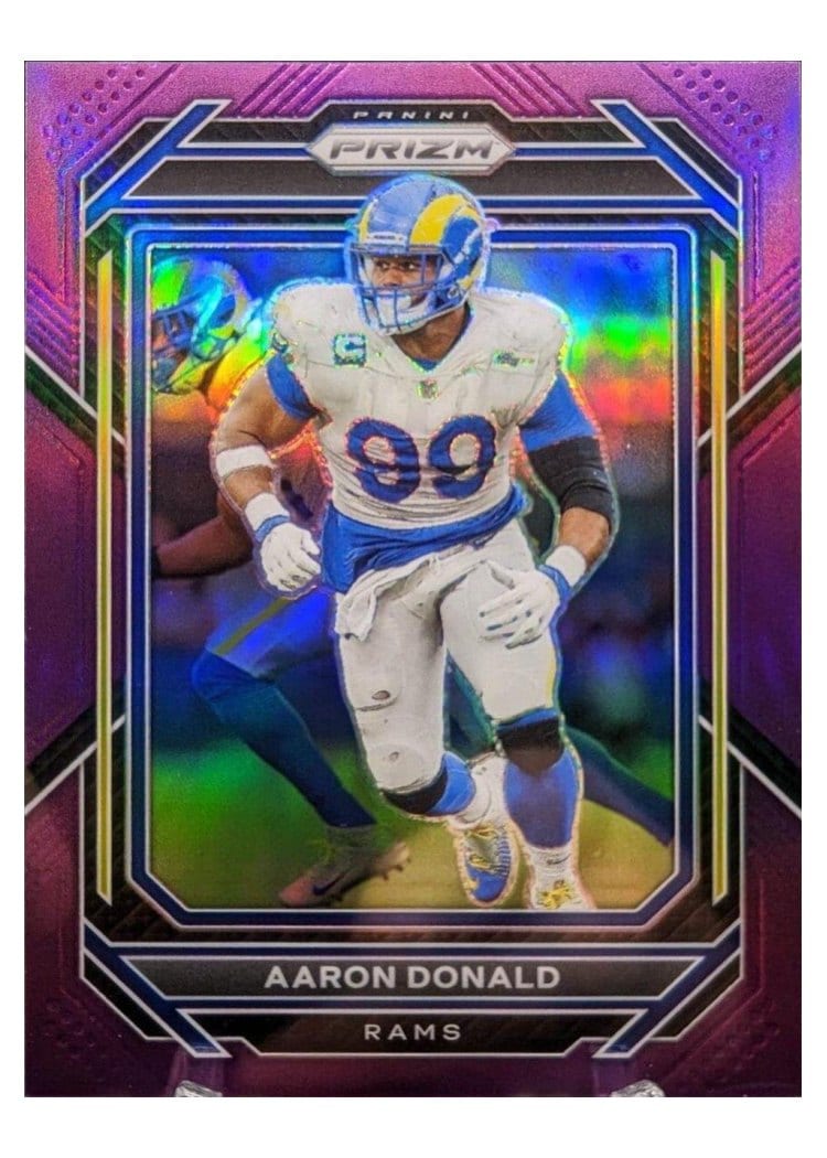 2022 Panini Prizm Base Set Aaron Donald #164 card