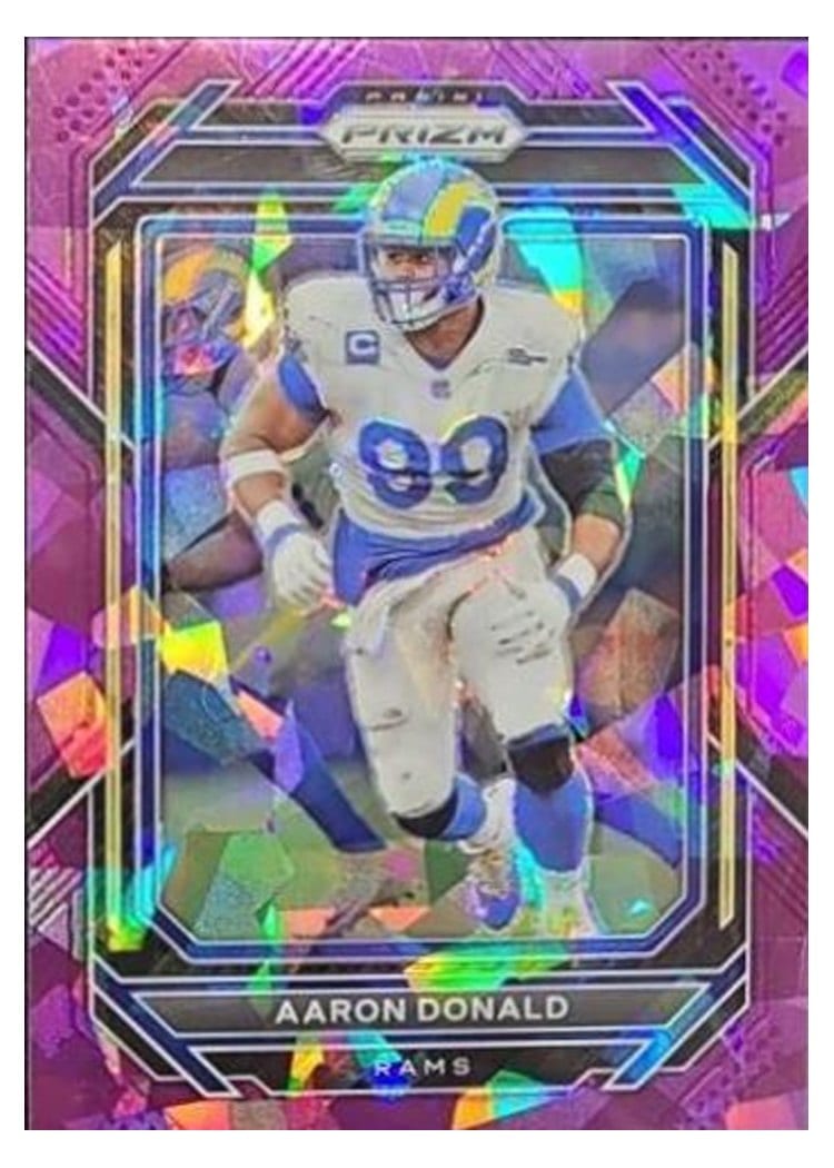 2022 Panini Prizm Base Set Aaron Donald #164 card