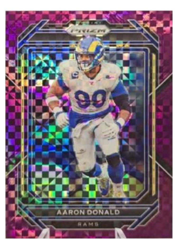 2022 Panini Prizm Base Set Aaron Donald #164 card