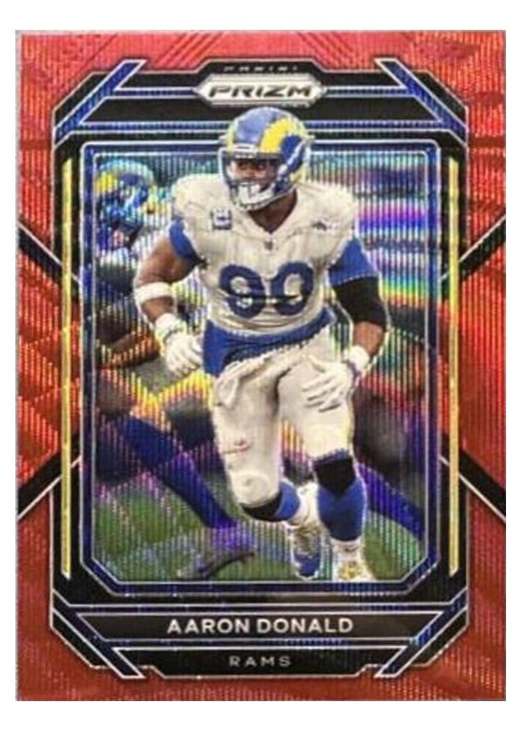 2022 Panini Prizm Base Set Aaron Donald #164 card