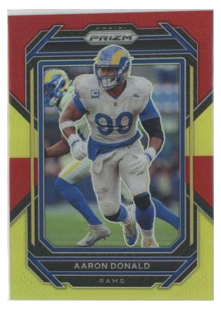2022 Panini Prizm Base Set Aaron Donald #164 card