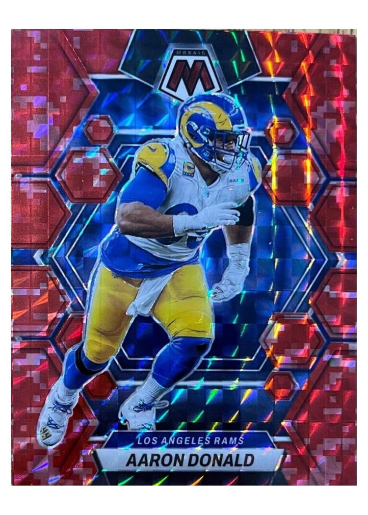 2023 Panini Mosaic Base Set Aaron Donald #139 card