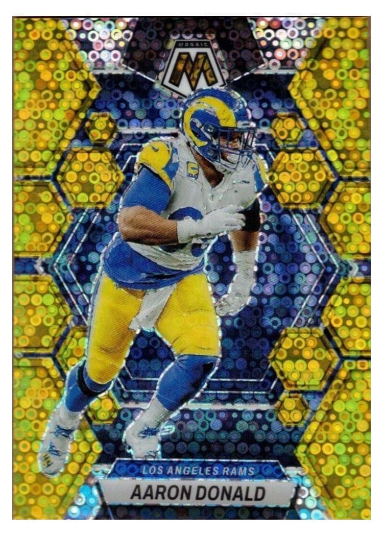 2023 Panini Mosaic Base Set Aaron Donald #139 card