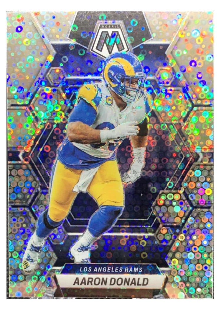 2023 Panini Mosaic Base Set Aaron Donald #139 card