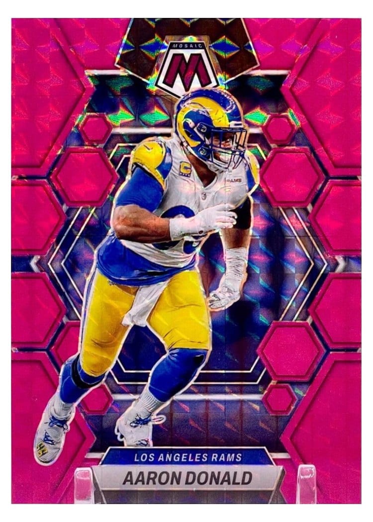 2023 Panini Mosaic Base Set Aaron Donald #139 card