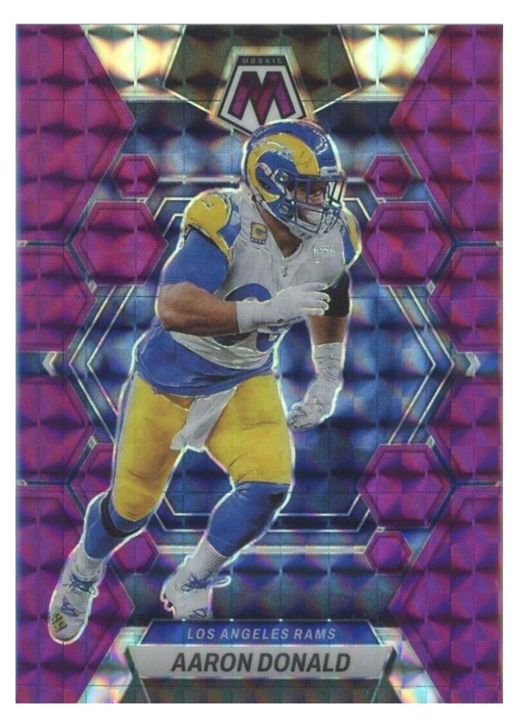 2023 Panini Mosaic Base Set Aaron Donald #139 card