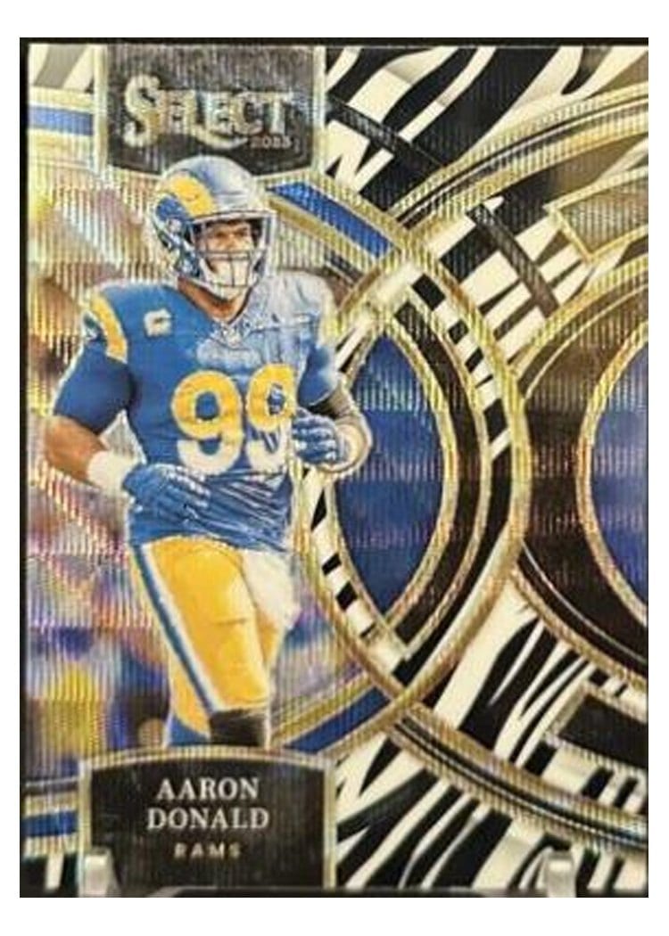 2023 Panini Select Base Set Aaron Donald #113 card