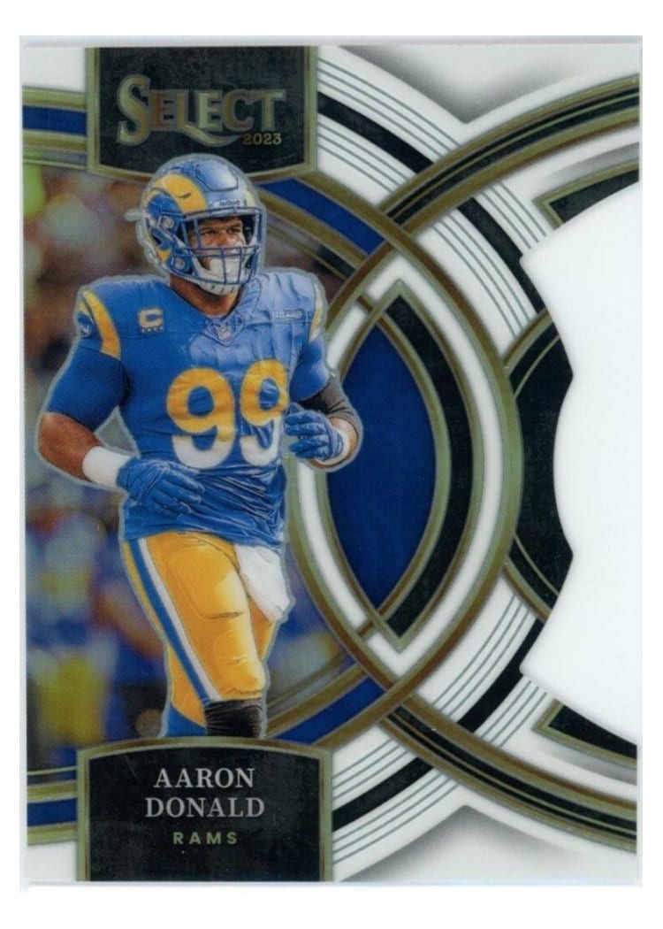 2023 Panini Select Base Set Aaron Donald #113 card