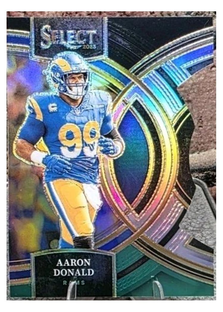 2023 Panini Select Base Set Aaron Donald #113 card