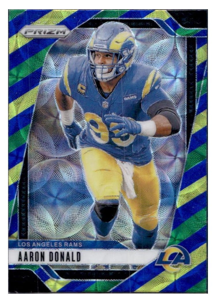 2024 Panini Prizm Base Set Aaron Donald #172 card