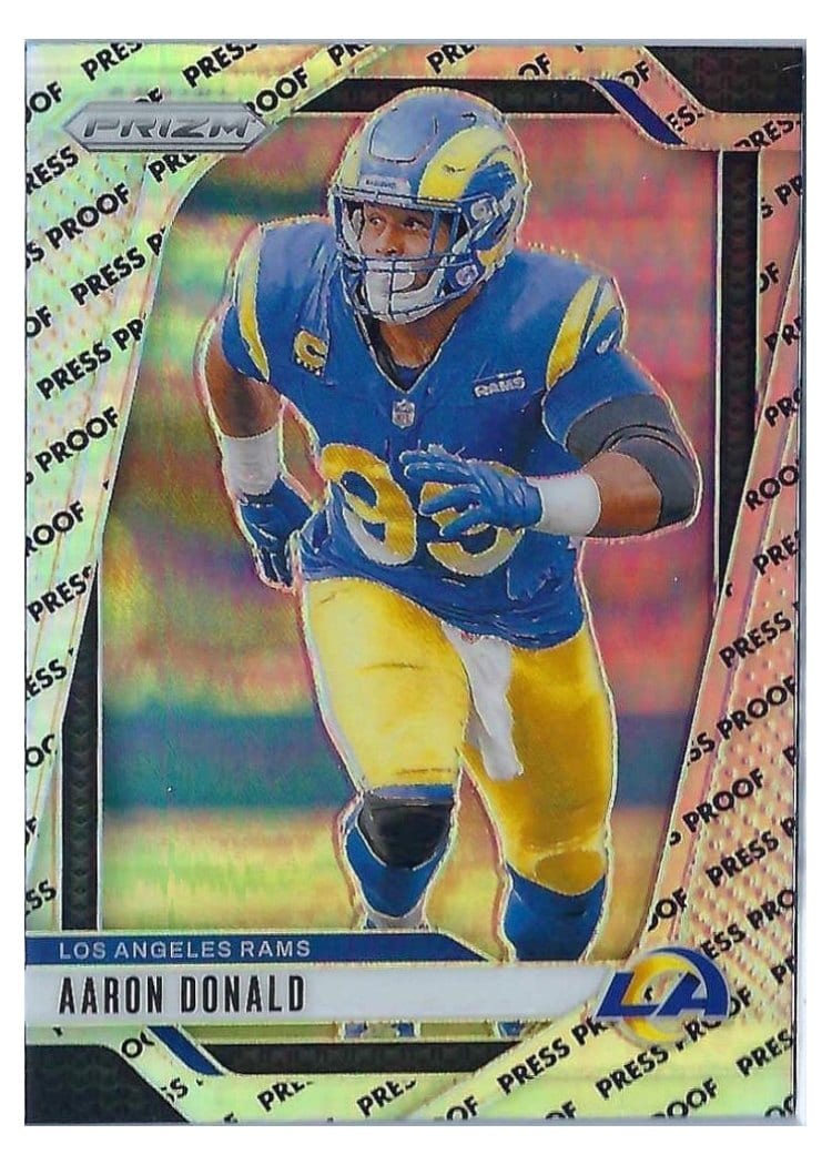 2024 Panini Prizm Base Set Aaron Donald #172 card