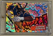 2025 Panini Absolute Kaboom! Horizontal Aaron Donald #24 card