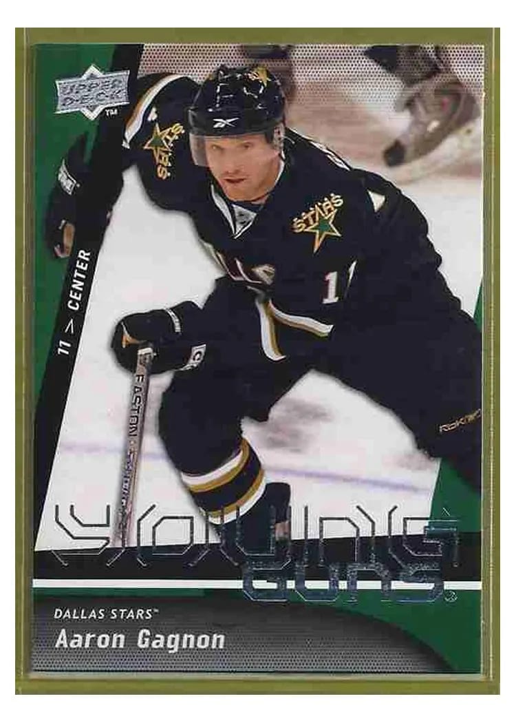 2009 Upper Deck Aaron Gagnon #459 card