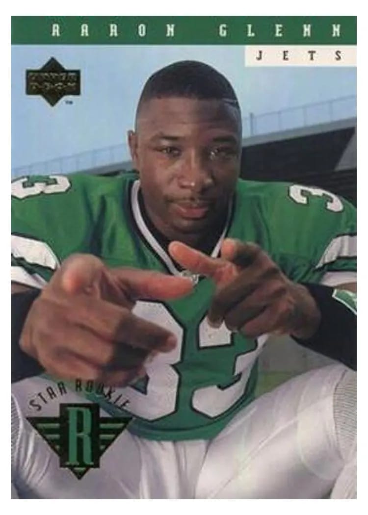1994 Upper Deck Aaron Glenn #9 card