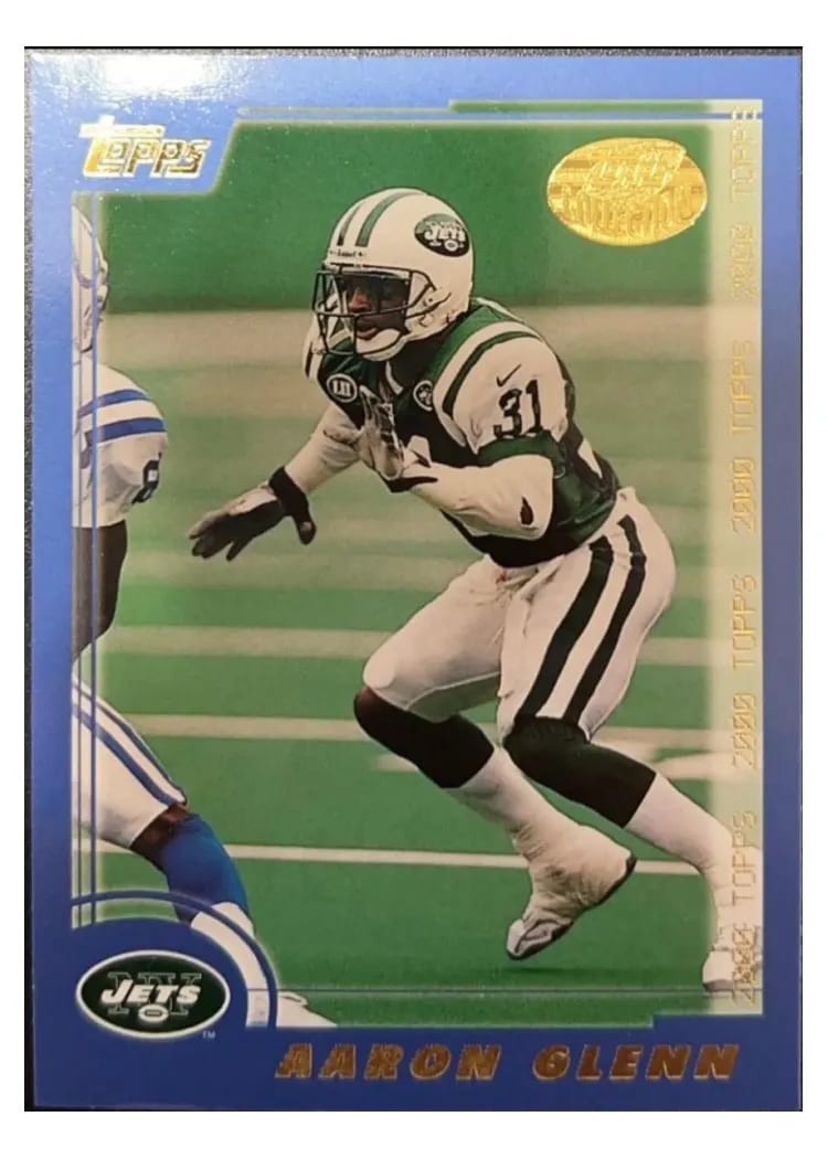 2000 Topps Aaron Glenn #65 card