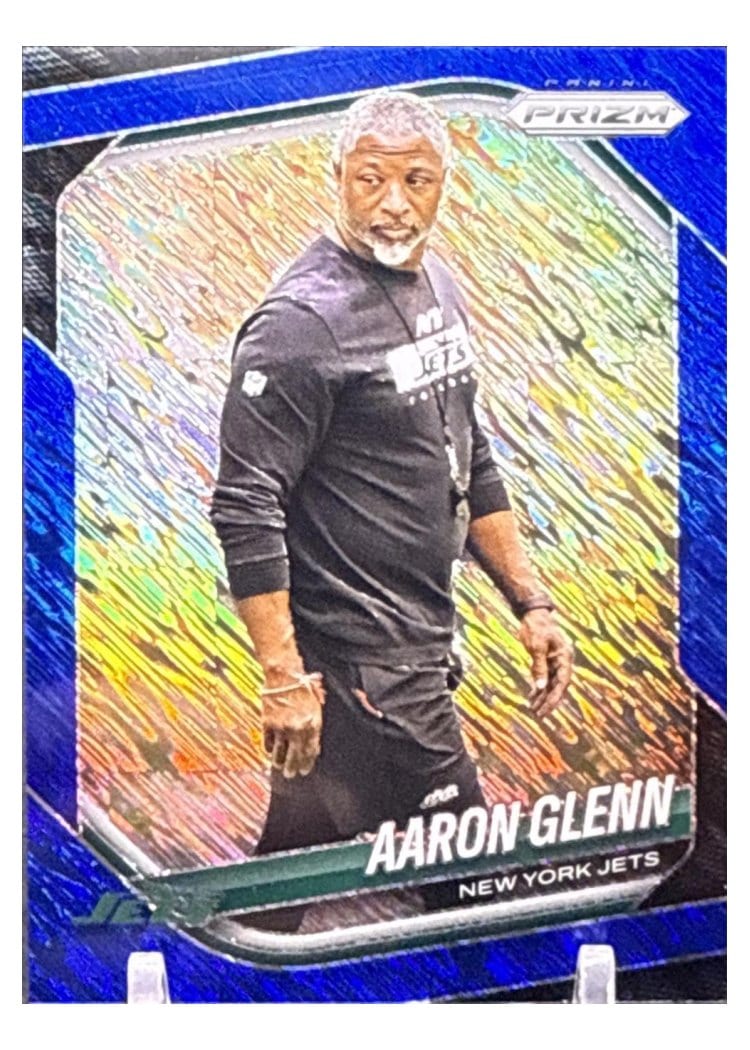 2025 Panini Prizm Base Set Aaron Glenn #47 card