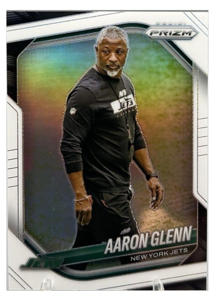 2025 Panini Prizm Base Set Aaron Glenn #47 card