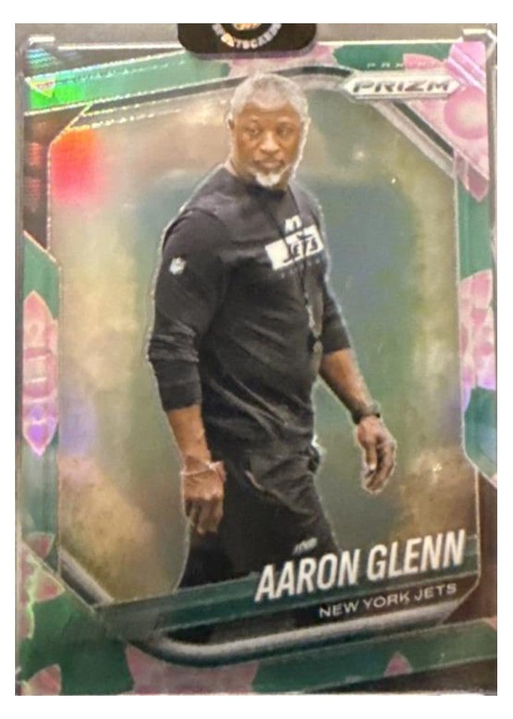 2025 Panini Prizm Base Set Aaron Glenn Lotus Flower #47 card