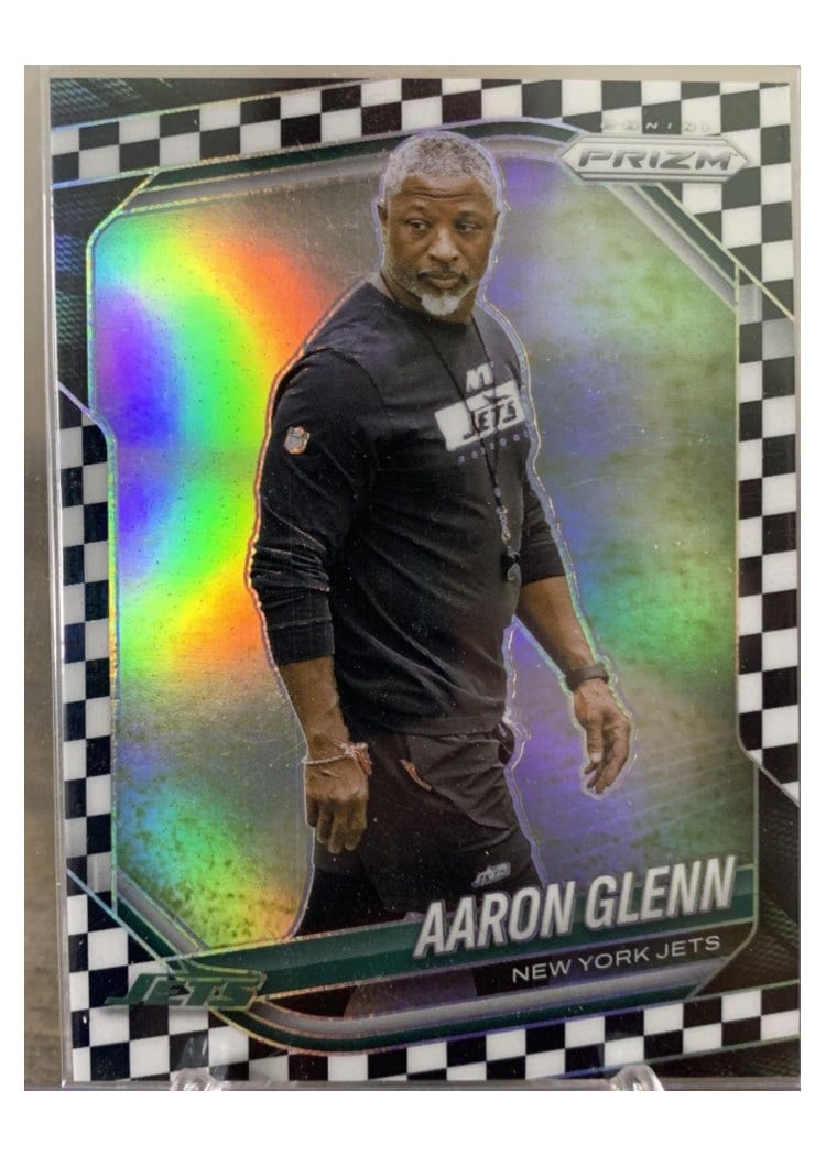 2025 Panini Prizm Base Set Aaron Glenn #47 card