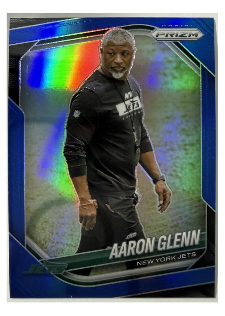 2025 Panini Prizm Base Set Aaron Glenn #47 card