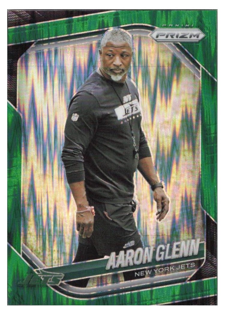 2025 Panini Prizm Base Set Aaron Glenn #47 card