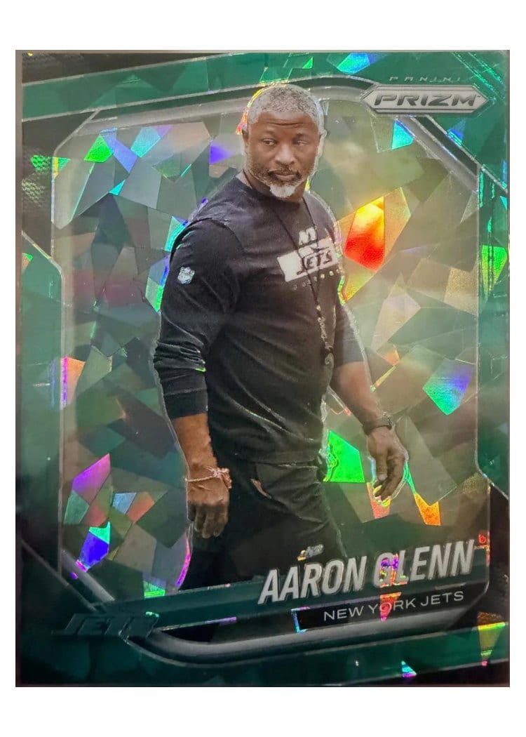 2025 Panini Prizm Base Set Aaron Glenn #47 card