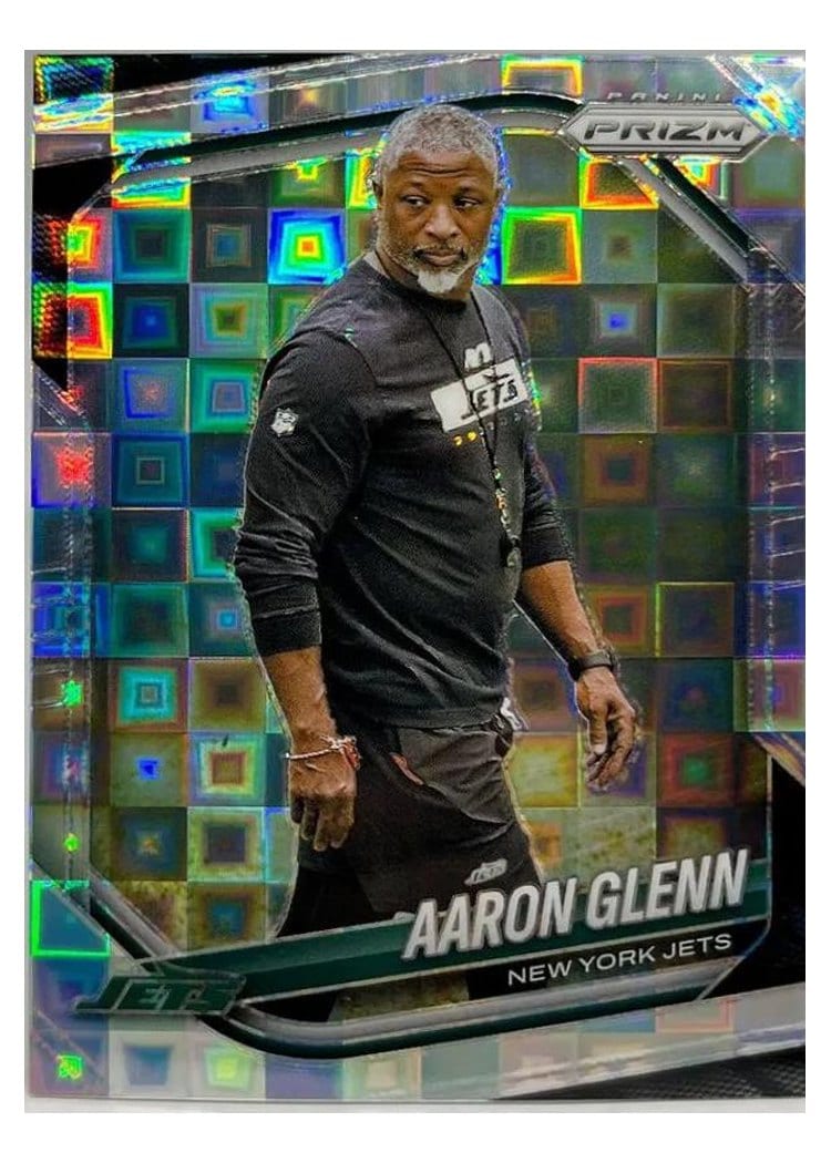 2025 Panini Prizm Base Set Aaron Glenn Pandora #47 card