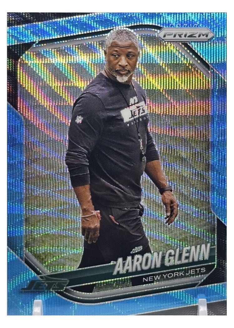 2025 Panini Prizm Base Set Aaron Glenn #47 card
