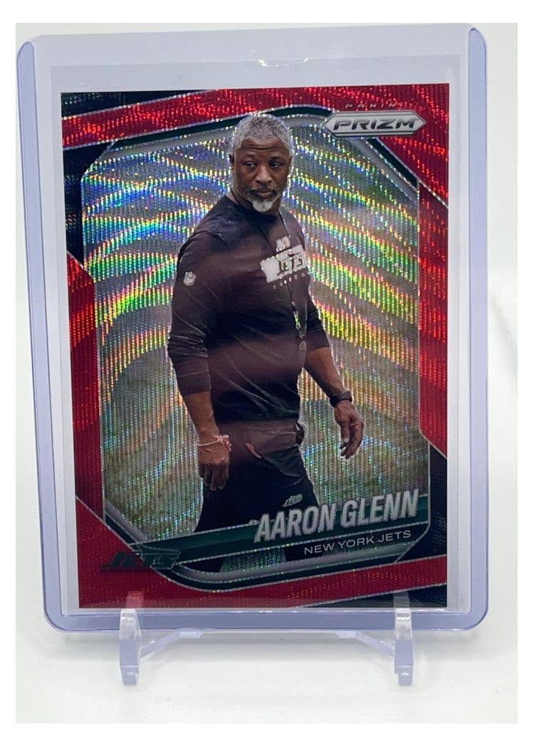 2025 Panini Prizm Base Set Aaron Glenn #47 card