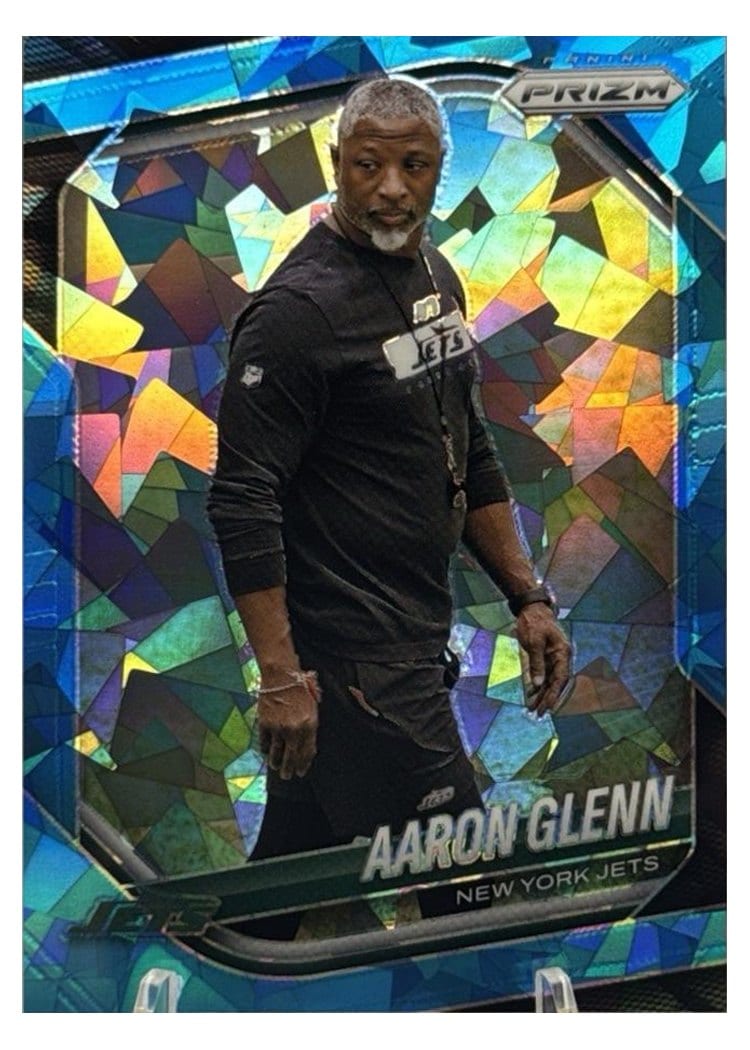 2025 Panini Prizm Base Set Aaron Glenn #47 card