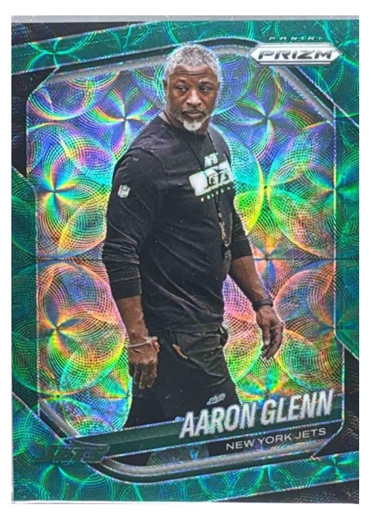 2025 Panini Prizm Base Set Aaron Glenn #47 card