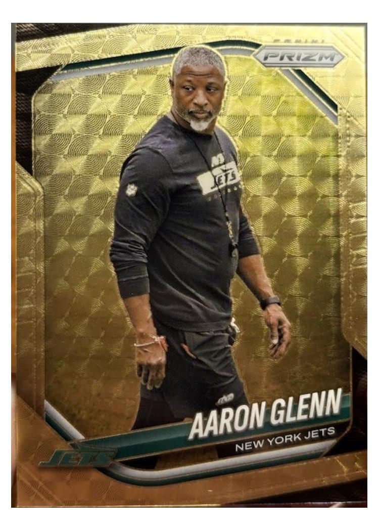 2025 Panini Prizm Base Set Aaron Glenn #47 card