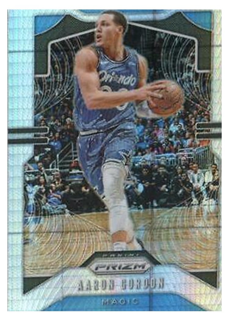 2019-20 Panini Prizm Base Set Aaron Gordon Hyper Prizm #190 card