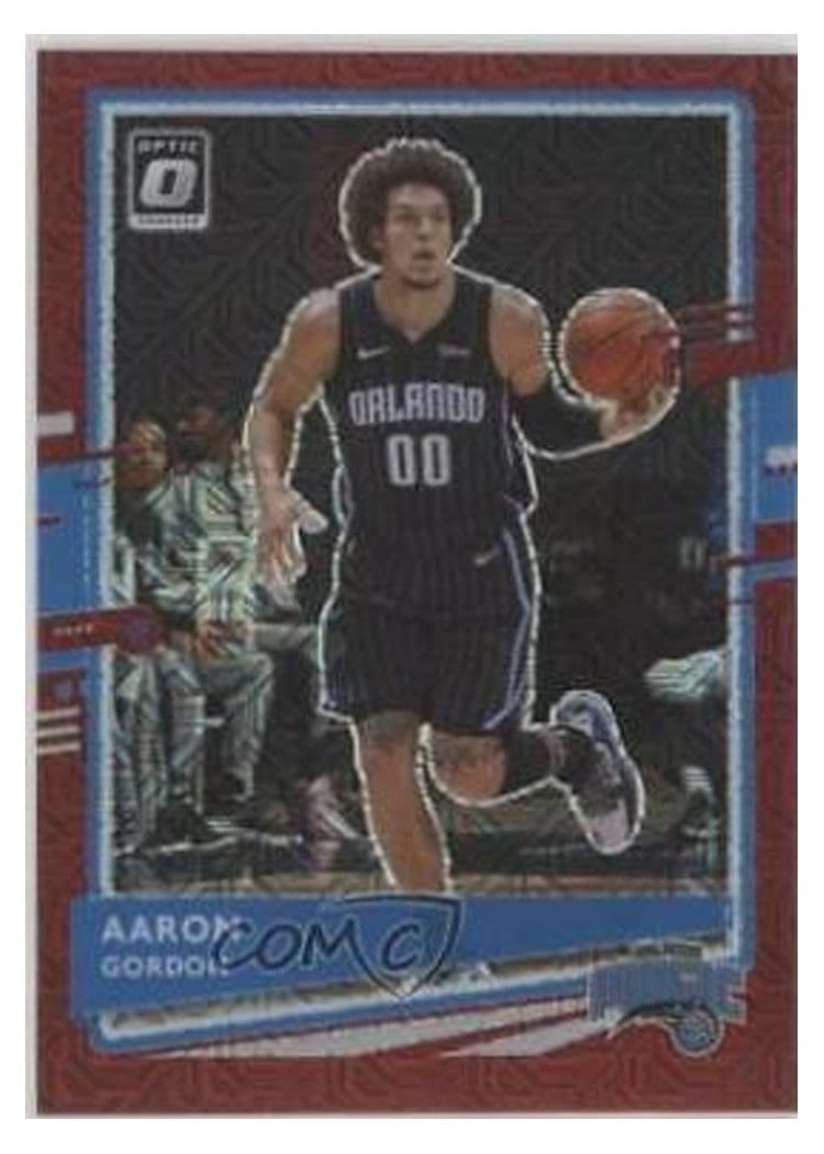 2020-21 Donruss Optic Base Set Aaron Gordon Choice Red #119 card